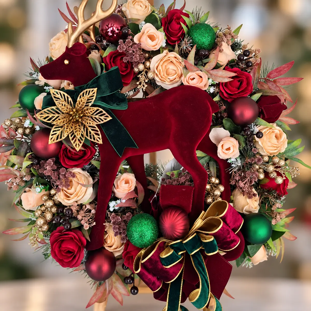 Stunning Statement Christmas Wreath 🎄